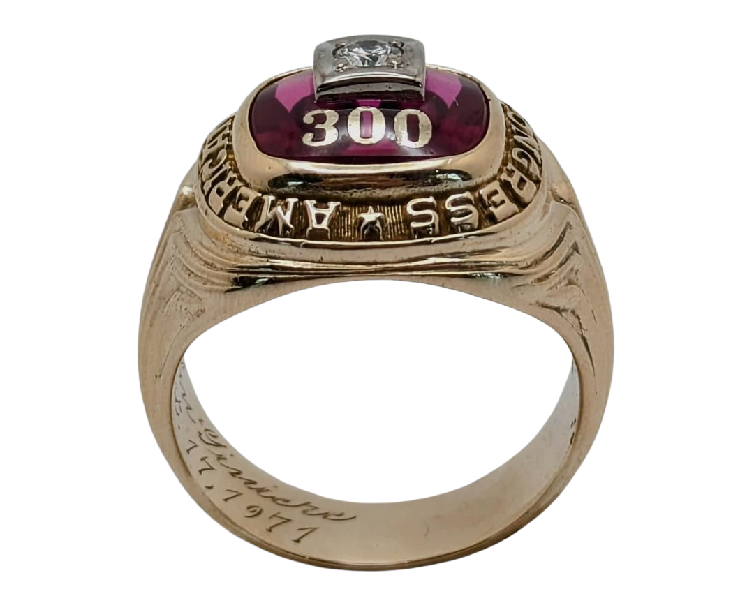 300 Game Bowling Ring - Two Tone