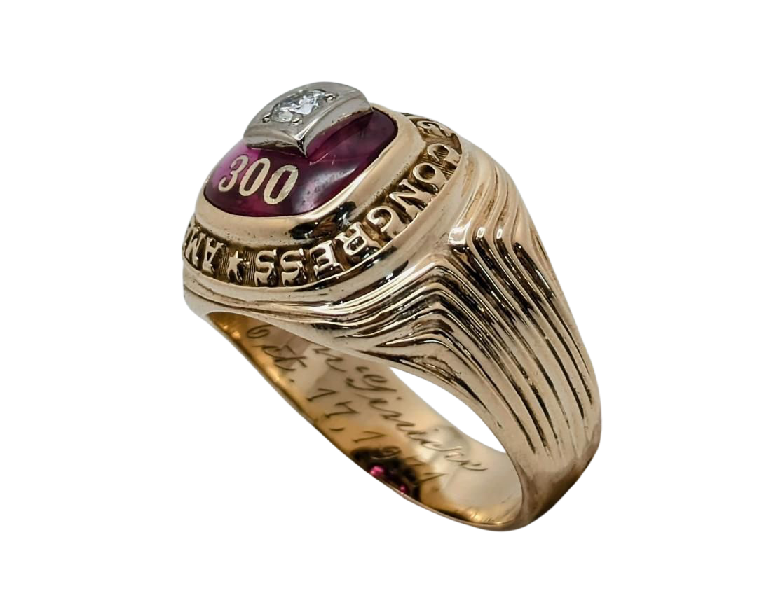 300 Game Bowling Ring - Two Tone