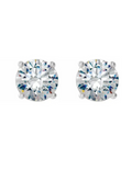 Diamond Stud Earrings 0.60ctw - White Gold