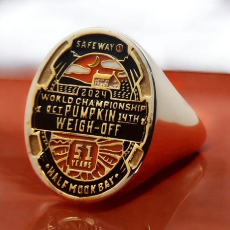 2024 Pumpkin Weigh Off Championship Ring