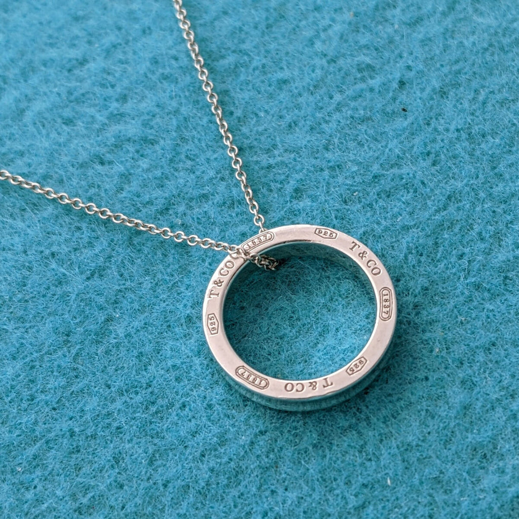 Tiffany & Co 1837 Collection Circle pendant - Silver