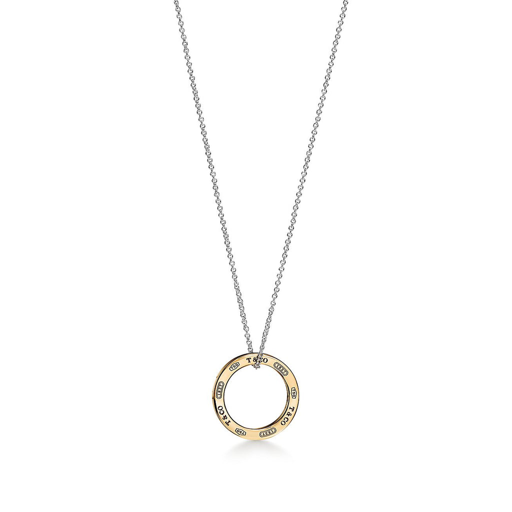 Tiffany & Co 1837 Collection Circle pendant - Silver