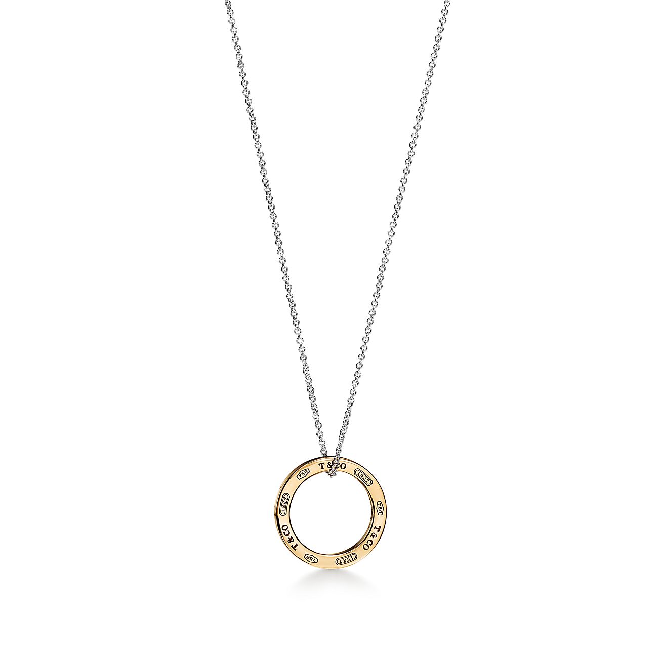 Tiffany & Co 1837 Collection Circle pendant - Silver