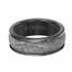Black Tungsten Band w/ Meteorite Center