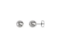 7.0mm Ball Stud Earrings - White Gold