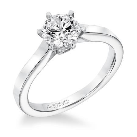 1.06ctw Diamond Ring - Platinum