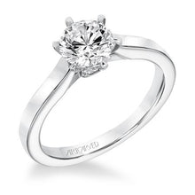 Load image into Gallery viewer, 1.06ctw 6 Prong Diamond Ring GIA - Platinum
