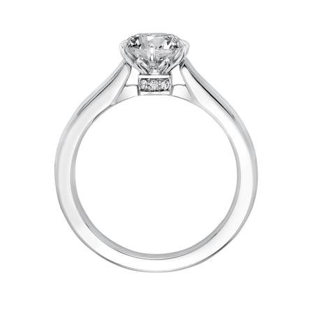 1.06ctw Diamond Ring - Platinum
