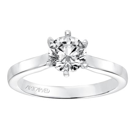 1.06ctw Diamond Ring - Platinum