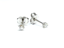 Load image into Gallery viewer, Diamond Stud Earrings 0.14ctw - White Gold
