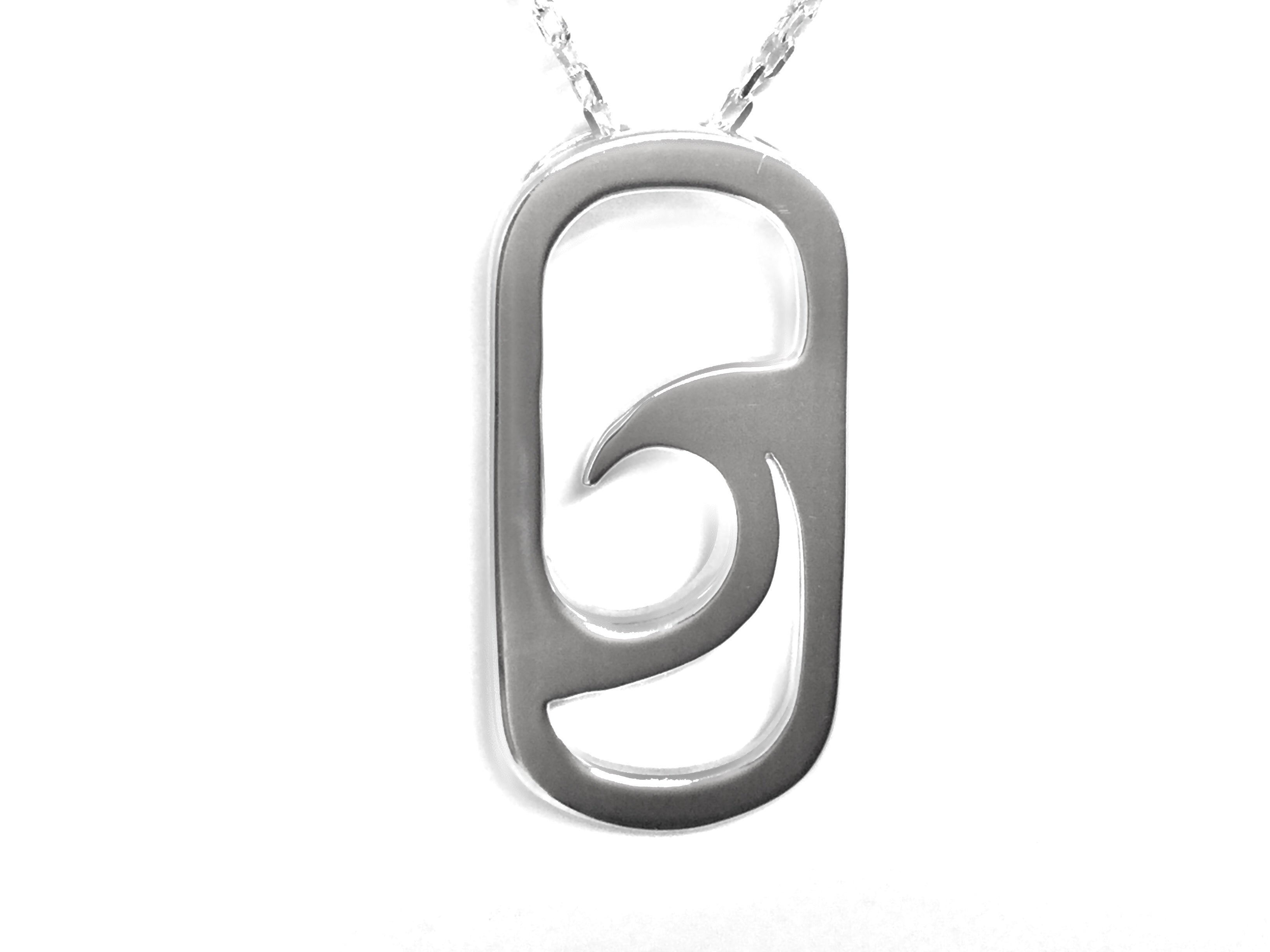 Spindrift Pendant - Silver