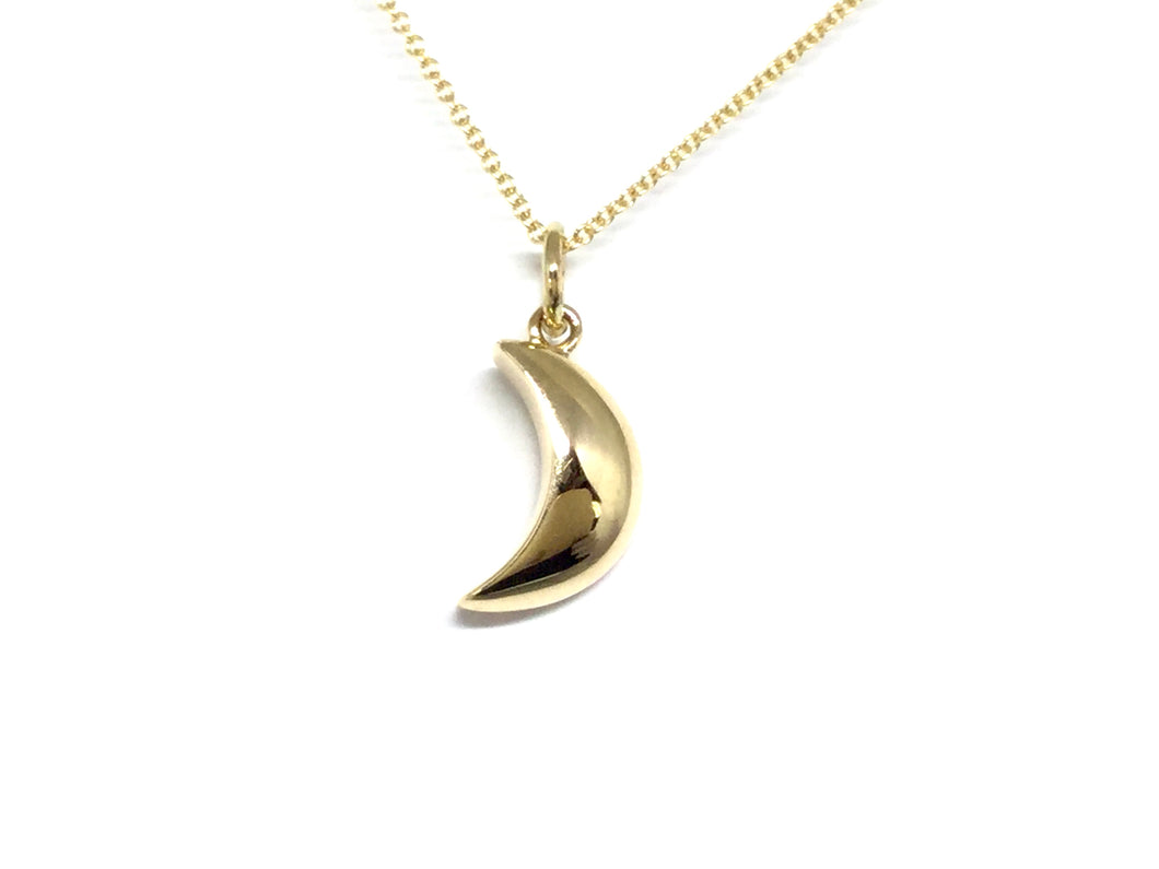 Moonlight Pendant/Charm - Yellow Gold