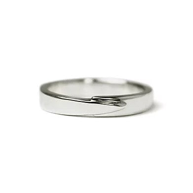 Talon Wrap Narrow Ring - Silver