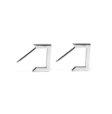 Apex Classic Earrings - Silver