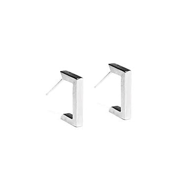 Apex Classic Earrings - Silver