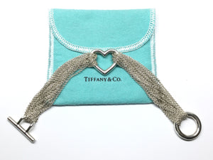 T & Co Heart Bracelet - Silver