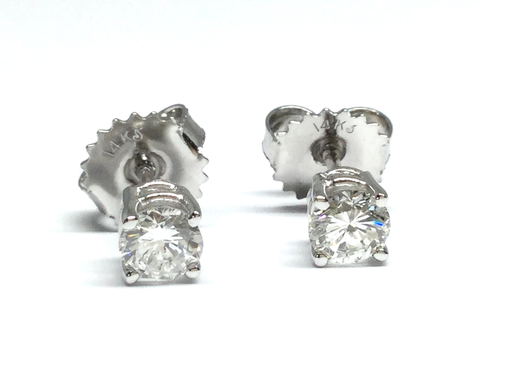 0.50 ctw diamond stud earrings Clearance