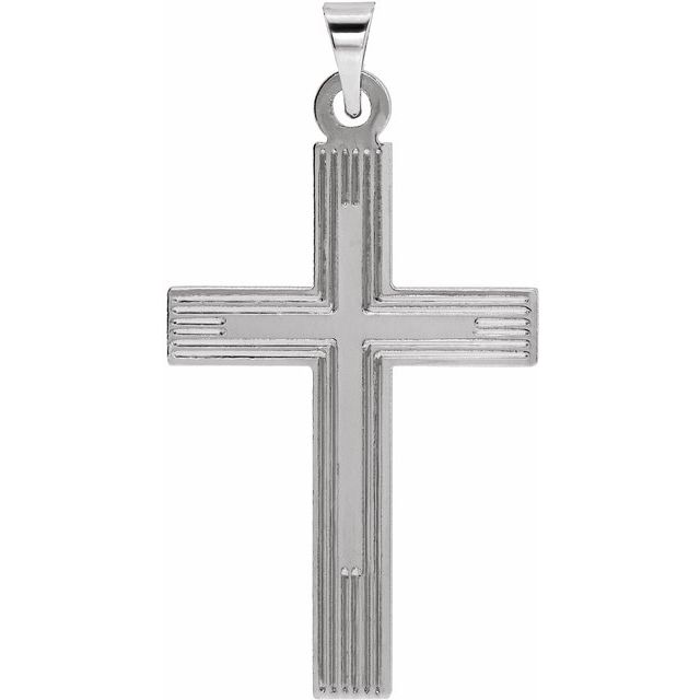 Cross Pendant - Silver
