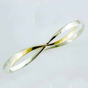 Ribbon Bracelet - Two Tone