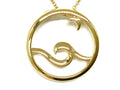 Moon Glow Pendant - Yellow Gold