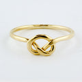 Little Sailor's Knot Ring - Yellow Gold